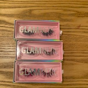 Set of three NIB GLAMnetic colorful lashes